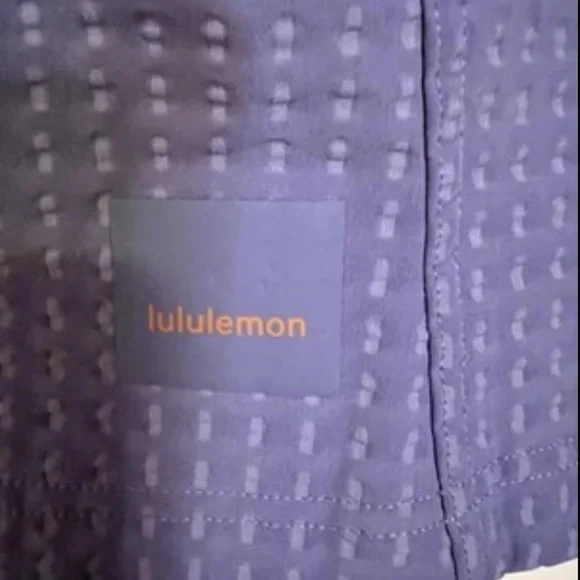 Lululemon Athletica Water Repellent Fleece Hiking Vest Peri Purple Size 8 - Picture 15 of 15
